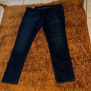 Hollister Men's Dark Blue Straight Jeans